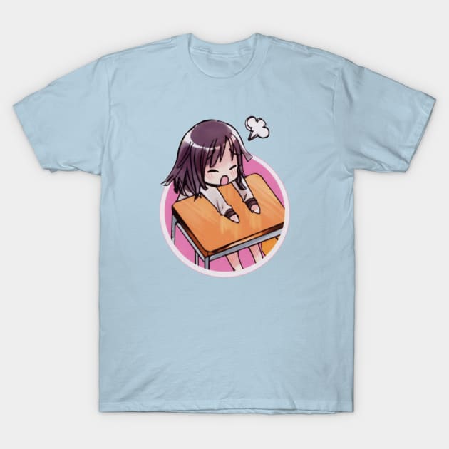 Kimi to Nadeko (Bakemonogatari) "Fake Back Cover" T-Shirt by Kamishirts